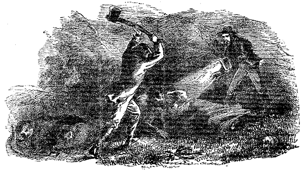 Illustration of Hickman killing Yates