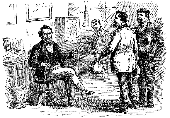 Hickman giving Yates' money to Brigham Young