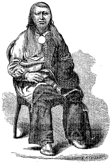 Illustration of Chief WASH-A-KIE